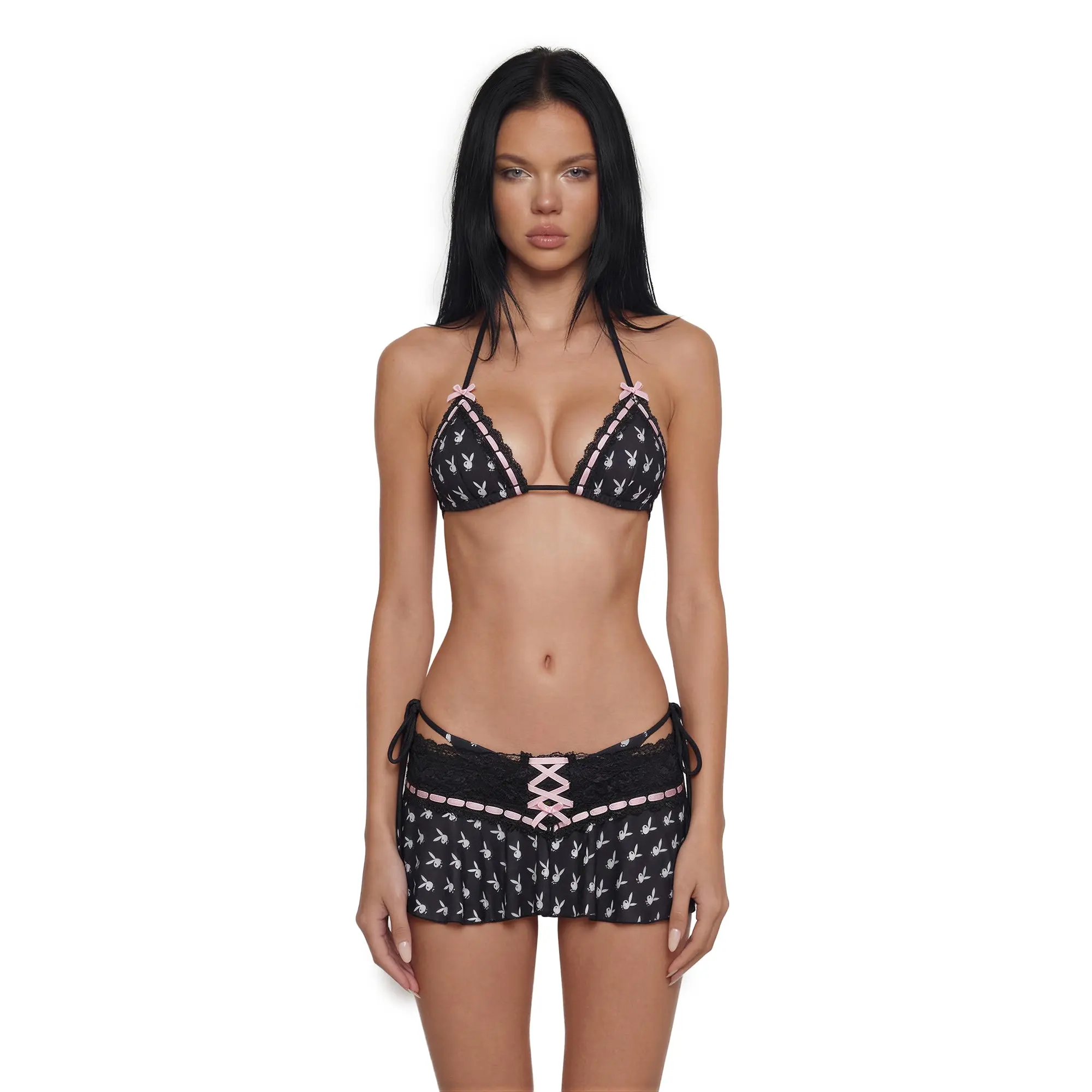 Exclusive Access Bikini Set With Skirt