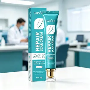 30g Professional Silicone Scar Removal Cream, Advanced Skin Care Treatment for Burn, Acne & Surgical Scars, Safe for Face & Body, Prop 65 Compliant, All Skin Types