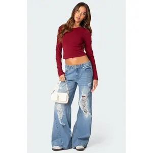 Edikted Women's Haven Open Back Top