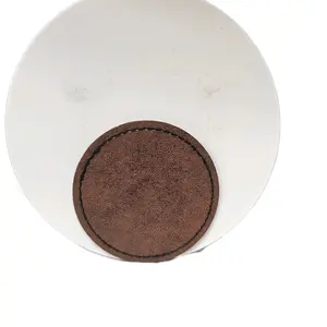 Custom Laser Engraved Iron On Leather Patch, pirate eagle, I love the USA, or your own custom message