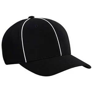 Richardson Pulse R-Flex Referee Official Cap - Color: Black/White