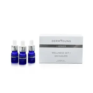 Renew & Illuminate: Derm Young I-Genesis Wellness Set 1 – 3-Pack Age-Defying Illuminè Oil | Radiance & Repair for Face & Neck