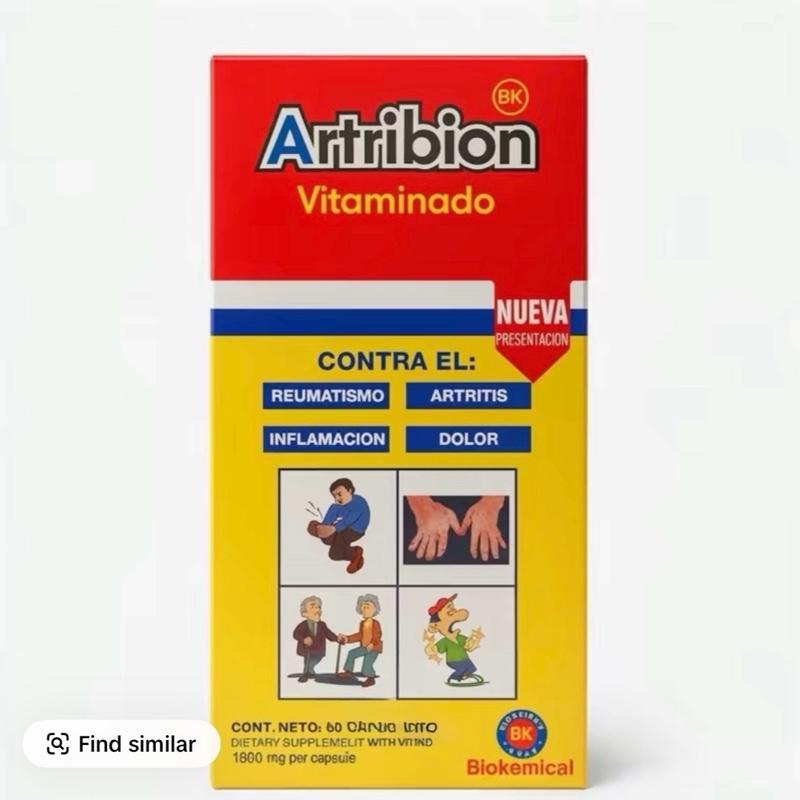 atribion vitaminado Joint and Pain support sofgels , Artribion vitaminado , Reumatismo , arthritis , Dolor espalda  30 soft gels