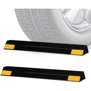 Garage Parking Aid-16-inch Garage Car Stop Indicator 2-Pack-Easy Peel and Stick Parking Stopper-Car Accessories