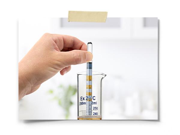 Proof and Tralle Hydrometer