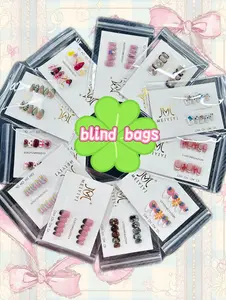 jojo:(US)5-9 pairs handmade  bundle nail bags open in live