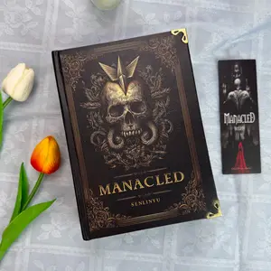 Dark Romance Hardcover Book – Premium Handmade Edition | Collector Style Bound Book | BookTok Favorite