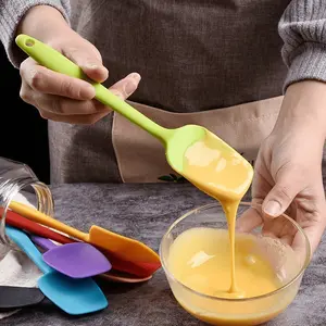 Food Grade Silicone Square Head Spatula, Small Baking Framing Tool, T Spatula, Cake Cream Spatula Knife, Kitchen Utensil, Baking Tools, Baking Utensils Supplies