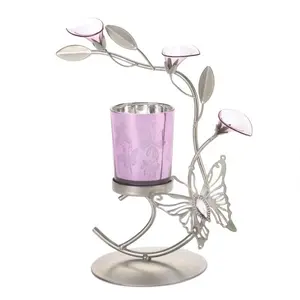 butterfly candleholder sconce Bedroom Retro