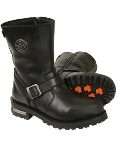 Milwaukee Leather Men's Classic Engineer Boot Round Toe - Mbm9090