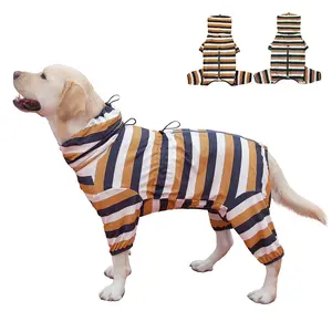 KOOGAL Dog Pajamas, Cute Dog PJs Onesie for Medium Large Dogs, Comfortable Pet Jumpsuit for Daily Wear, Sleep and Recovery