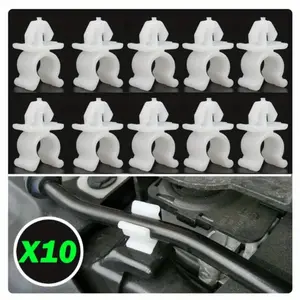 10pcs Universal Car Fastener Hood Rod Clips, Car Accessories, Car Front Cover Support Rod Fastener, Hood Engine Fastening Clip