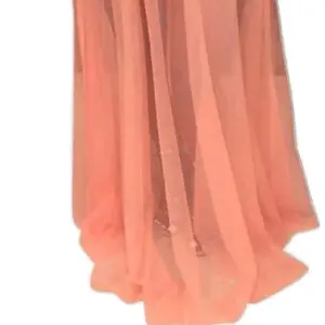 Robes - Peach Tulle Material with Flowing Design