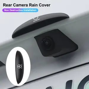Car Reverse Camera Rain Cover, Abs Rain-Proof Shade Cover for Mercedes Benz W205 W204 W203 W212 Glc Cla Gla Amg C180 C200 C300 C63 Accessories
