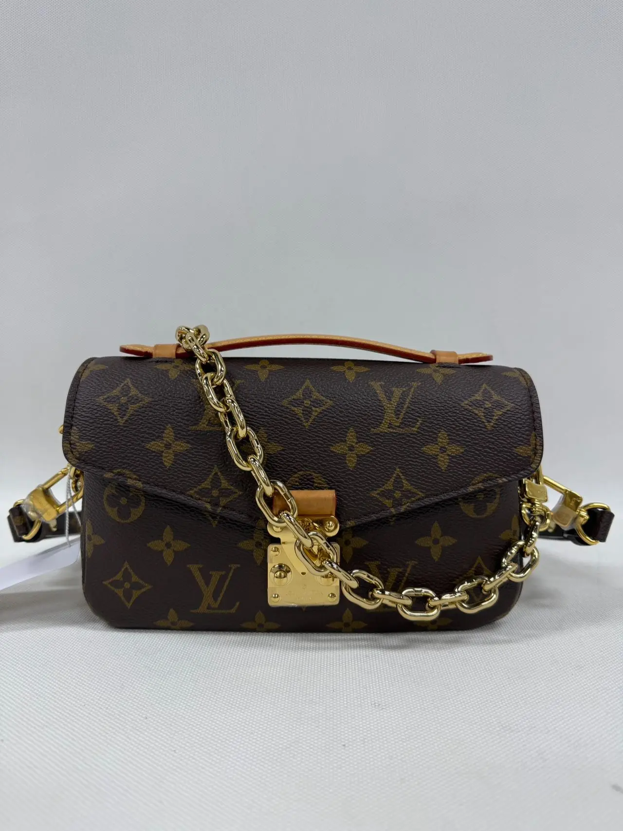 Pre-owned Louis Vuitton canvas Messenger Bags east west Pochette Métis Monogram Bag 【Senza 2】