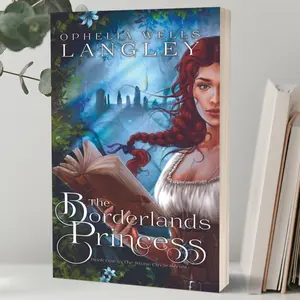 The Borderlands Princess, Book 1 of The Stone Circle Series: A Fae Fantasy Romance, Signed Paperback Bundle with Interior Art, Character Art, Stickers, and bookmark!