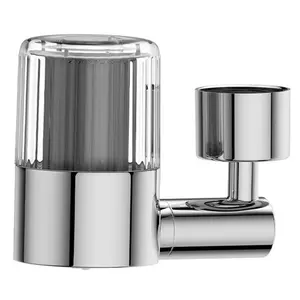 Brass & ABS Two-Function Filter Fountain Spray Adjustable Swivel Nozzle for Bathroom & Kitchen Pressure Booster Washing Gadget