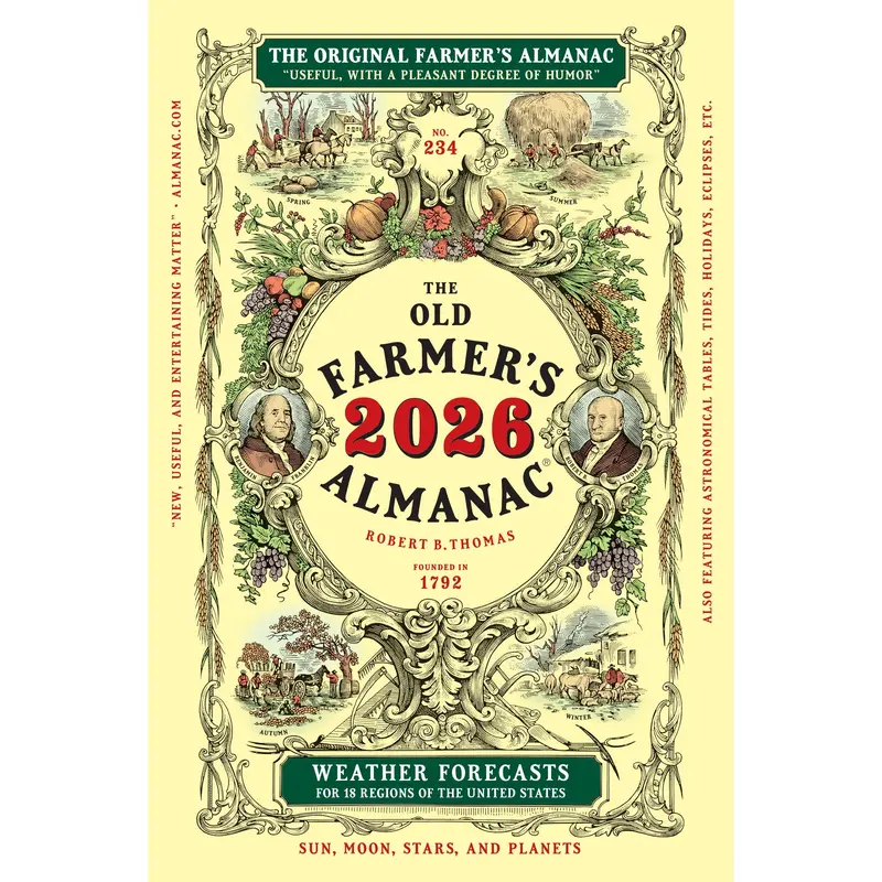 The 2026 Old Farmer's Almanac Trade Edition by Old Farmer's Almanac [Paperback Book]