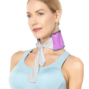 Neck cooling scarf for summer use