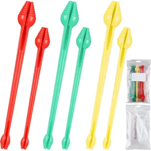 6 Pcs Fish Hook Remover Tool Plastic Snelled Hook Disgorger Portable Unhook Extractor Tool for Fishing Gear Accessories