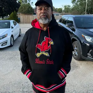Illinois State University Black Prep Hoodie