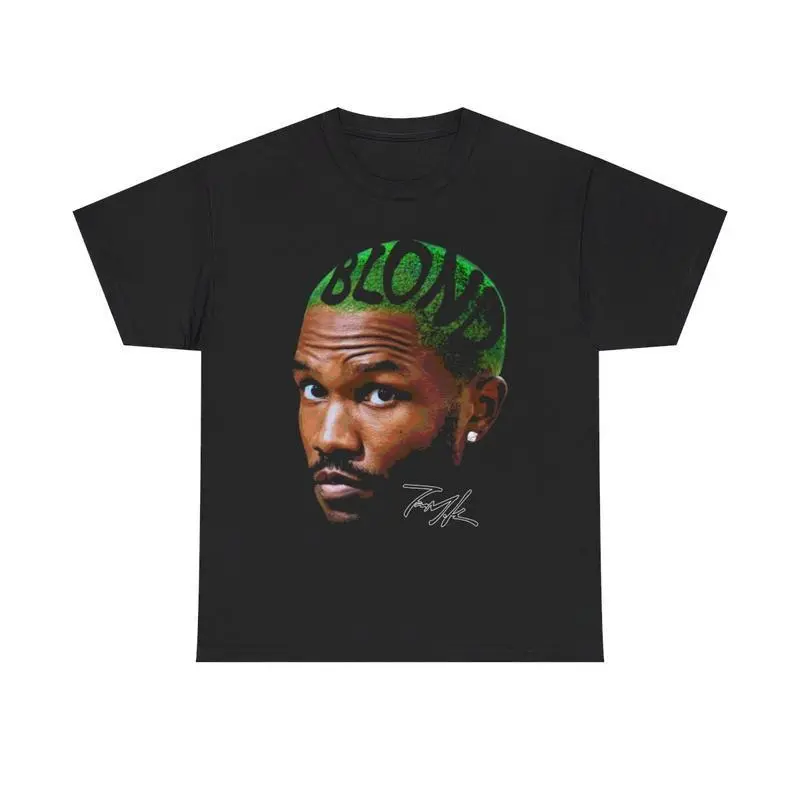 Blond Graphic Cotton Shirt, RNB Album Vintage Y2K, Retro RNB TShirt Casual Classic Cotton Menswear T-Shirt Top Comfy Tee Streetwear Man Short Sleeve Crewneck Day Oversized, Round Neck Casual Streetwear, Holiday Shirt, Unisex Fit, Practical Design