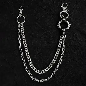 Spiked Wallet Chains