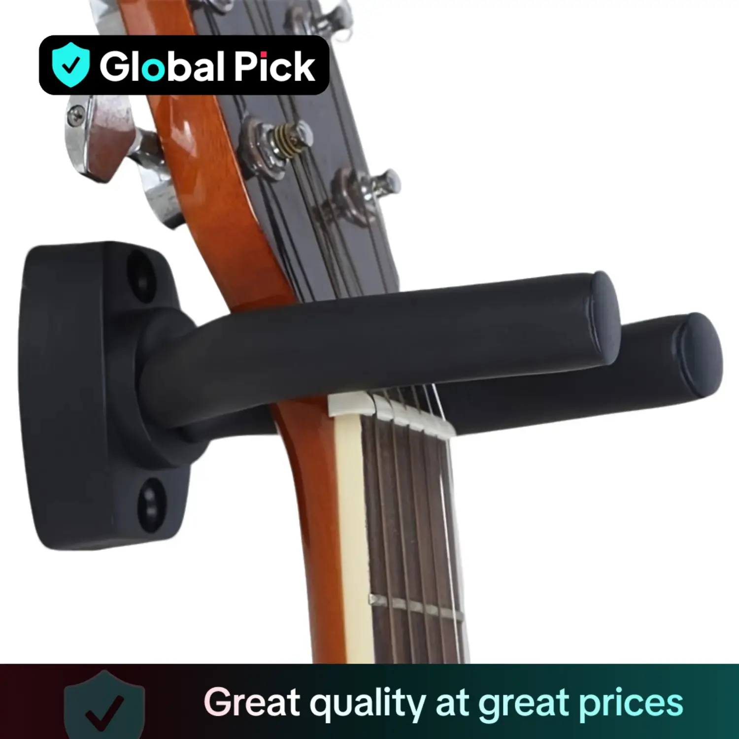 Short Guitar Hook, Metal Guitar Hanger, Guitar Stand Rack, Wall Mounted Guitar Accessory for Home & Studio, Toos for Guitars