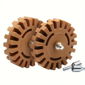 Pneumatic glue removal disc, glue removal wheel, rubber polishing wheel, car tire polishing wheel, 4inch glue removal wheel