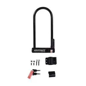 Kryptonite Keeper 12mm U-Lock with FlexFrame-U Bracket