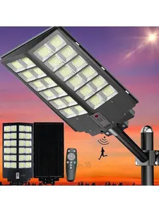 11000W Commercial Solar Extension rod +Street Lights Outdoor Dusk to Dawn parking lot lights+lamp post
