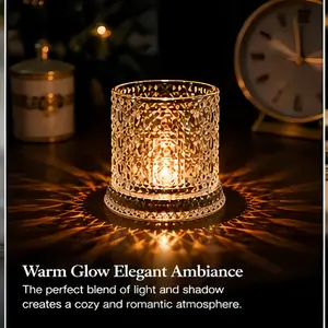 Luxury 360° Spinning Crystal Glass with Glowing Base – Star-Cut Stress Relief Whiskey & Wine Glass, Elegant European Barware Gift, Rotating Glass Cup Spinning Glass Cup