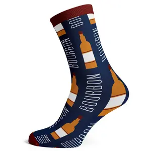 Bourbon Bottles Socks