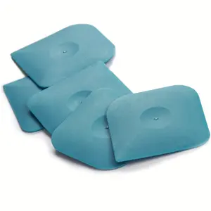 5pcs Non-Stick Fry Pan Scraper Set, Nylon Food Grade Utensils, Durable & Heat Resistant Design, Ideal for Kitchen Cooking Essentials