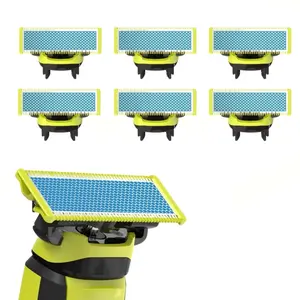 Philips Oneblade Replacement Blades Set Qp2520/qp2630/qp2515/qp6510/qp6520/qp6530 Compatible Electric Shaver Accessories