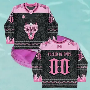 Freedom Fam EDM Hockey Jersey  Black Carolina Blue, EDM Hockey Jersey, Rave Wear Dubstep Jersey, Gift Rave Gifts, DJ Tshirt, EDM Jersey