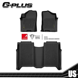 Fit For Nissan Titan 2004-2015 TPE 3D Molded Floor Mats Liners,All Weather Floor Mats Rubber Liners,Waterproof Anti-slip Durable Floor Mats,Car Accessories