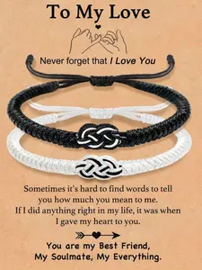 Couple Matching Bracelet Jewelry, Promise Jewelry for Him & Her, Perfect Gift for Valentine's Day, Christmas, Anniversary, Birthday