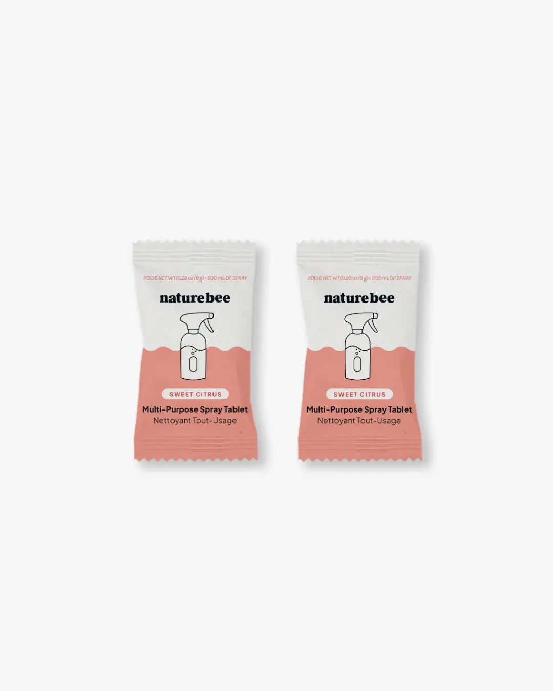 Multi-Purpose Concentrated Spray Refill Tablets - Antibacterial, Travel-friendly, Vegan, Non-toxic