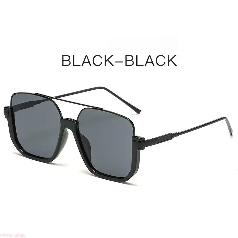Women's Punk-Inspired Full Rim Cat Eye Small Square Sunglasses - Statement Frame Glasses, Y2K Retro Classic, Vibrant Mirror Lenses, Sun Protection, Minimal Design, Black-Black Colorway, for Street Style, Daily Fashion homedecor