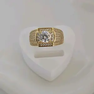 ring 563 - Simple Gold Plated Design as Shown