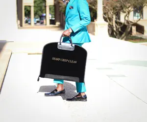 Black Luxury Custom Garment Bag