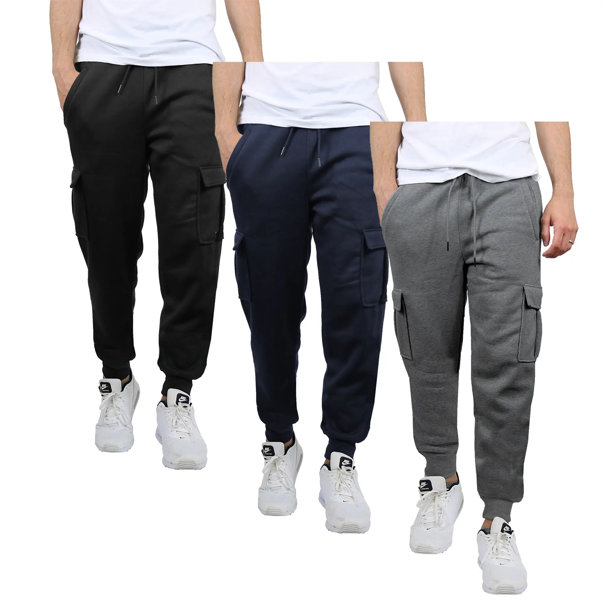 (Cargo) Black-Navy-Charcoal