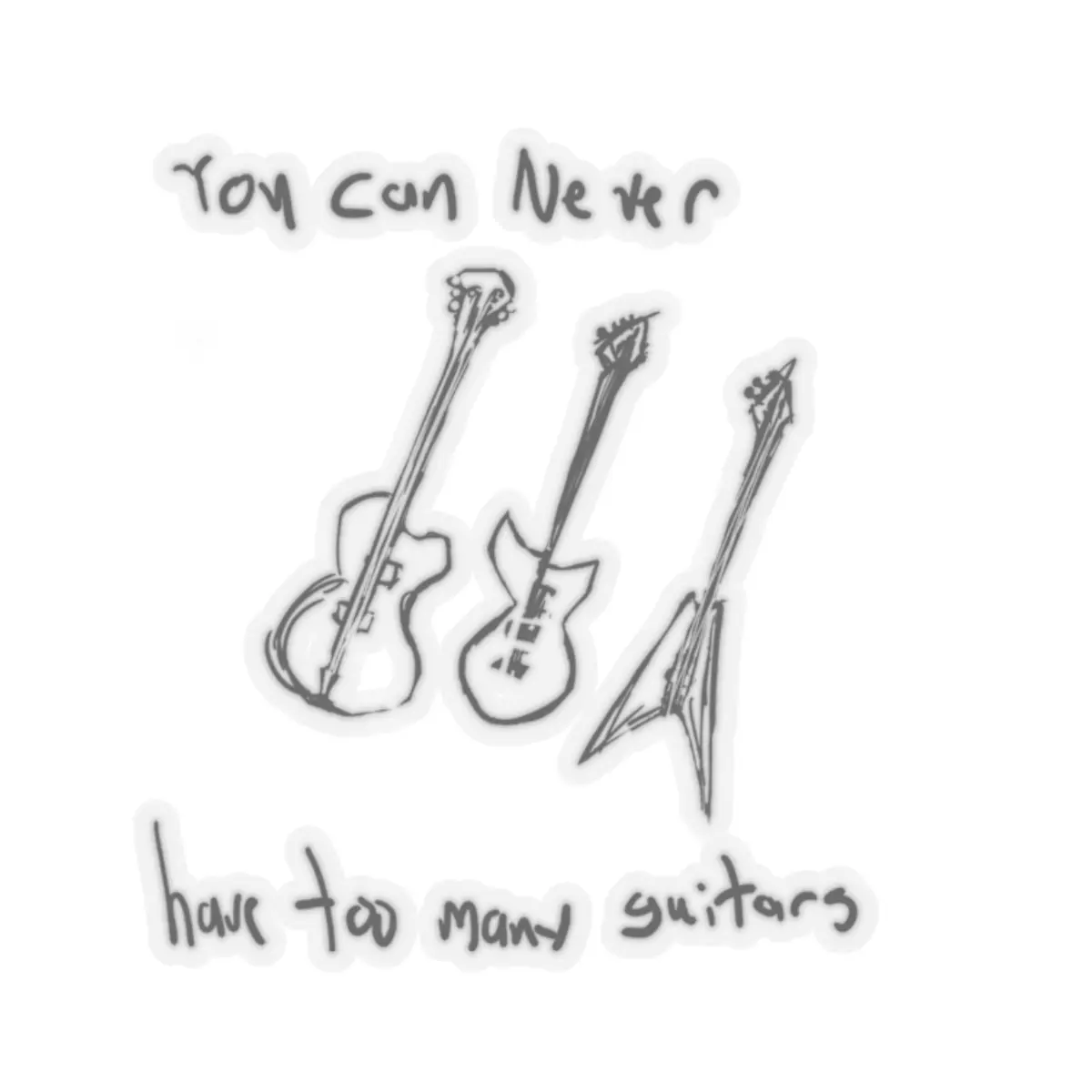 Music Lover Stickers, Guitar Decals, Musical Instrument Vinyl Stickers, Guitarist Gift, Rock and Roll Sticker Pack