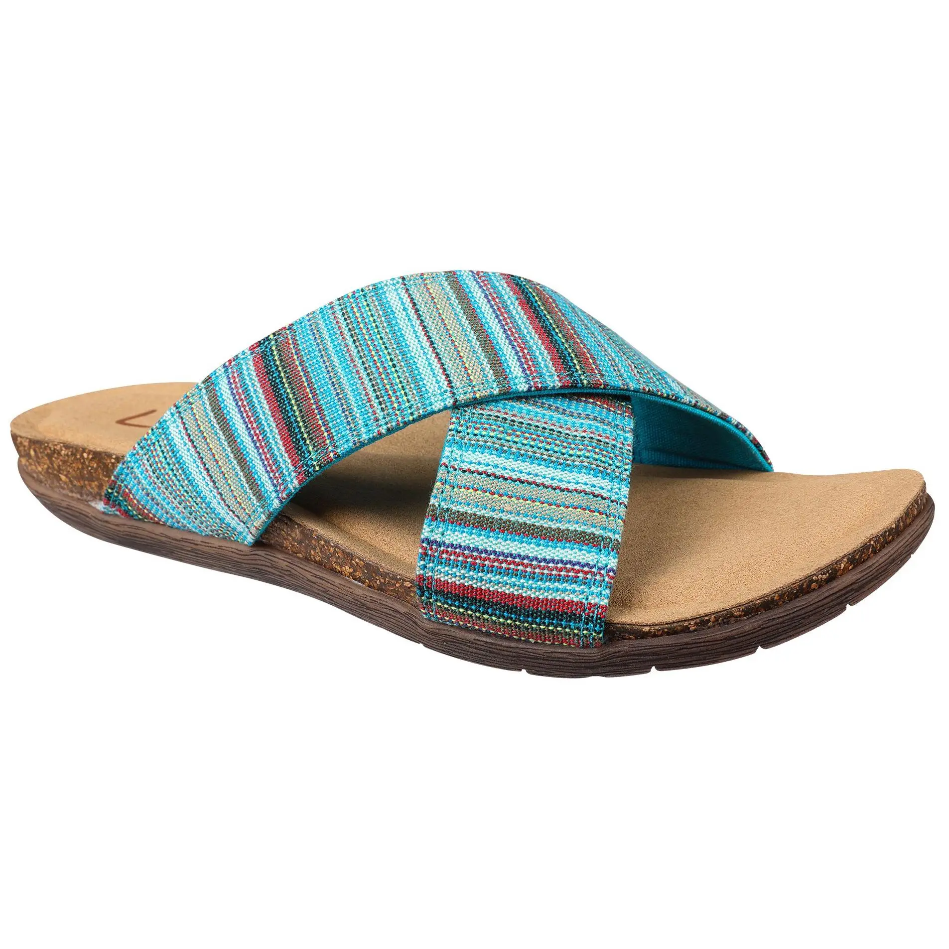 Lamo Fabric Slip-On Sandal - Leyla
