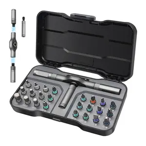 【FathersDayGift】SEESE 24-in-1 Screwdriver Set, Switchable Magnetic Screwdriver & Ratchet Tool, Compact, Portable Home Repair Toolbox fathersdaygift 【FathersDayGift】SEESE 24-in-1 Screwdriver Set, Switchable Magnetic Screwdriver & Ratchet Tool, Compact, Portable Home Repair Toolbox fathersdaygift