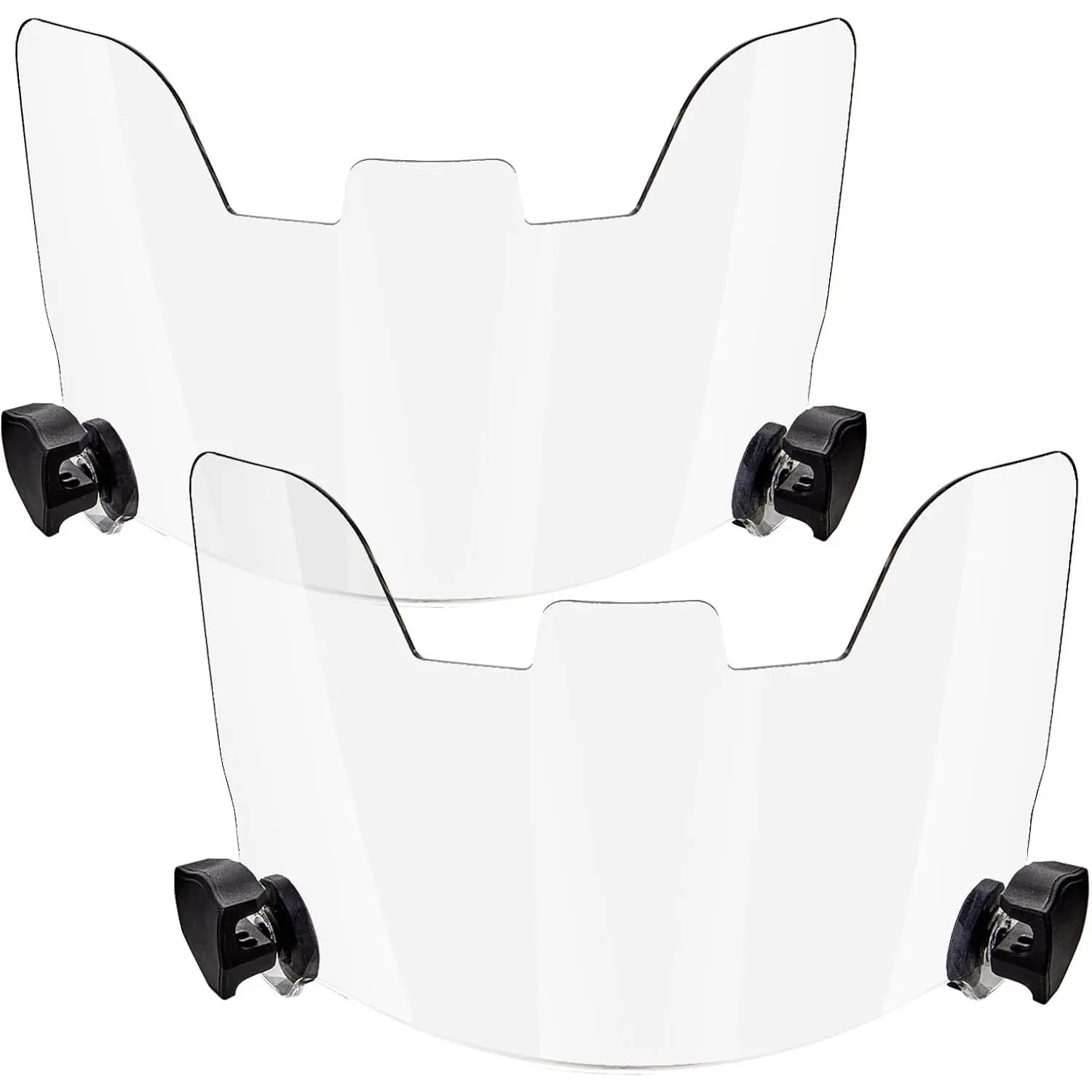 Adult Helmet 2-Piece Football Sun Visor Set with Clip System, Universal  Fit, Glare Reduction, Easy Installation, Suitable for Soccer & Lacrosse,  78x49x26.8cm Visibility - TikTok Shop