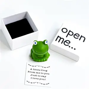 Frog Keepsake Gift - I Love You Matchbox Gift for Boyfriend & Girlfriend, Valentine's Day Romantic Gift for Her
