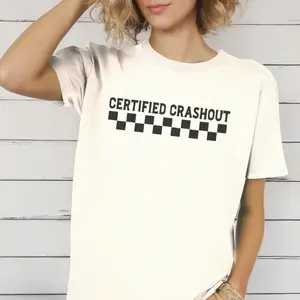Certified Crashout Checkered Tee