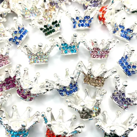 1pc Real Queens Fix Each Others Crown Rhinestone Beads | Jewelry Making Supplies